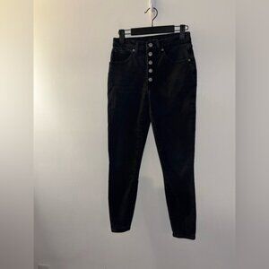 Lucky Brand High Rise Bridgette Skinny W/Exposed Button Fly